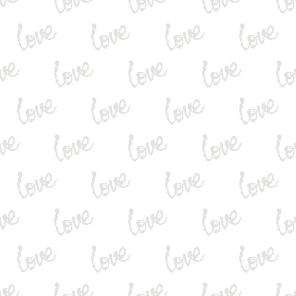 Grunge Love Tone on Tone Fabric Fashion - Image 2