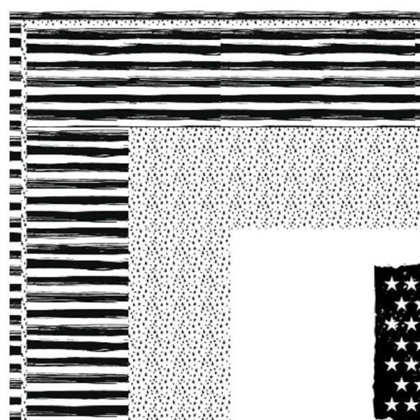 Grunge Patriotic Wall Hanging 42  x 42  For Discount - Image 2