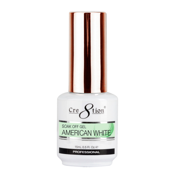Cre8tion Soak Off Gel System - American White Sale - Image 3