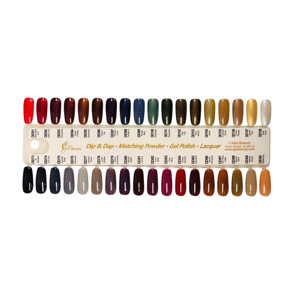 iGel - Matching Color chart - 319 colors Online Sale - Image 4