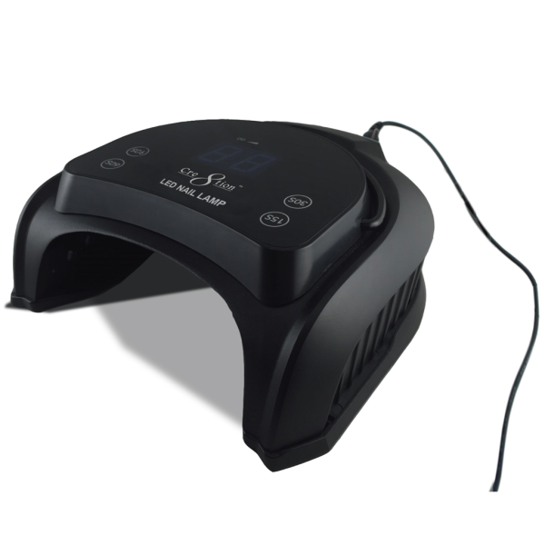 Cre8tion Signature LED Lamp Black Corded Supply