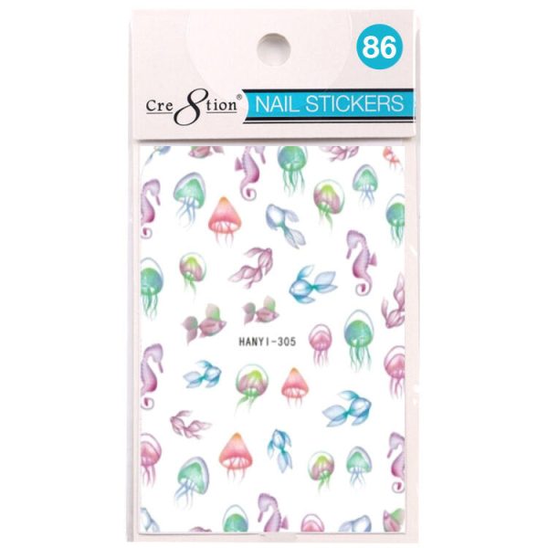 Cre8tion Nail Art Sticker 86 Supply