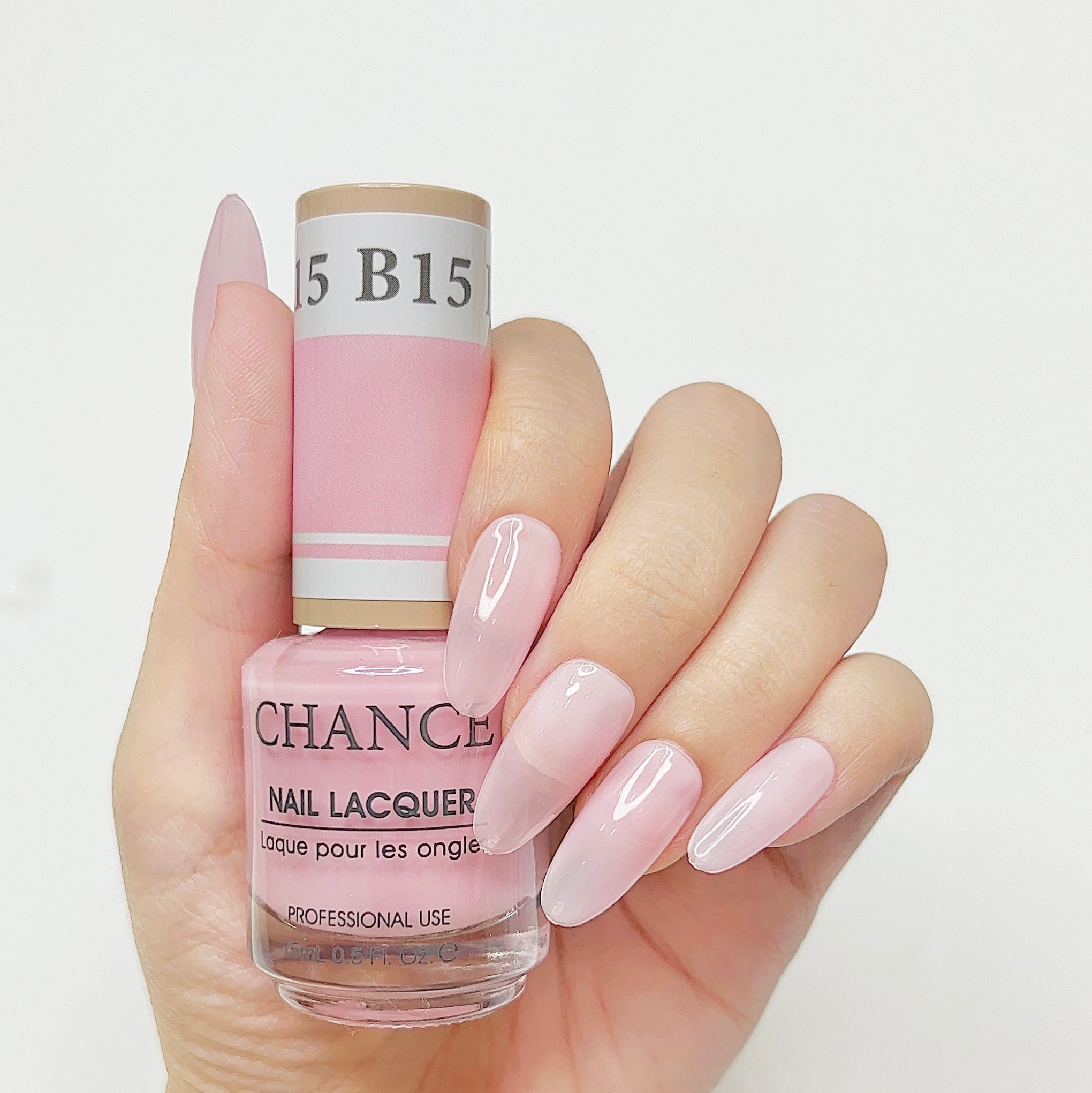 Chance Gel & Nail Lacquer Duo 0.5oz B15 – Bare Collection Fashion