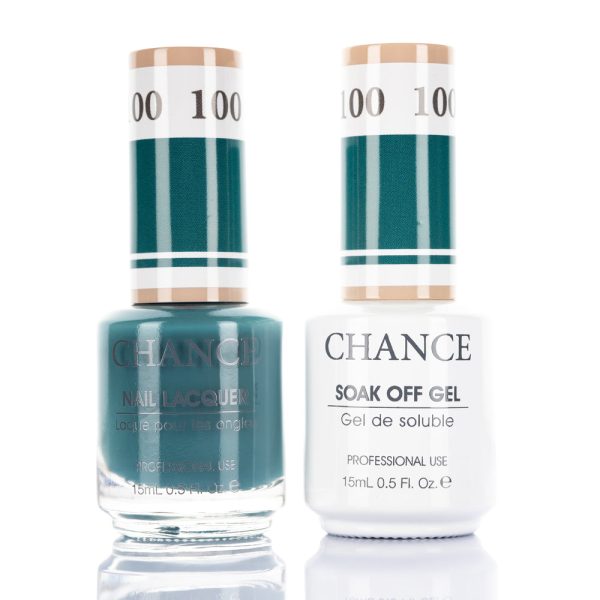 Chance Gel & Nail Lacquer Duo 0.5oz 100 For Cheap