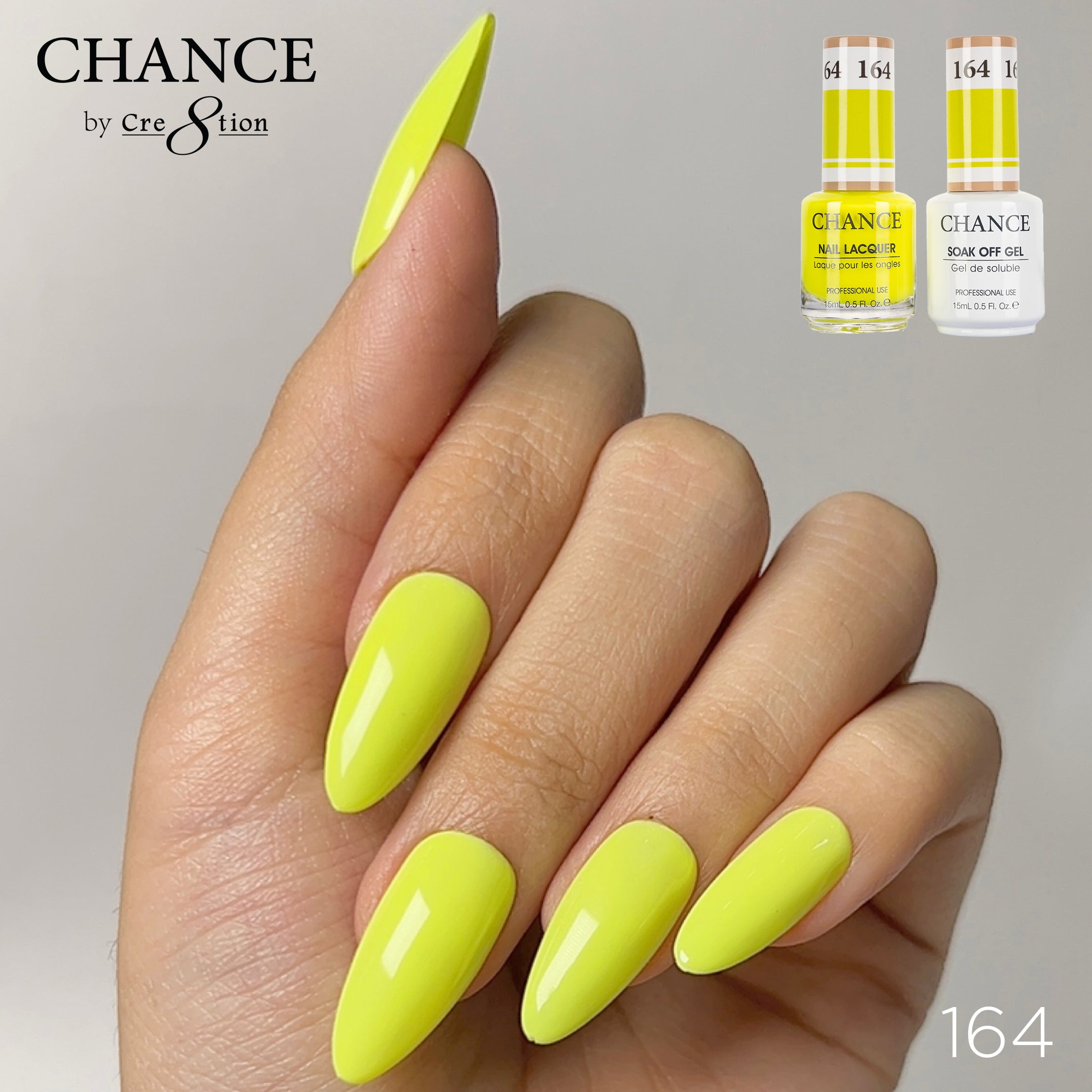 Chance Gel & Nail Lacquer Duo 0.5oz 164 Fashion